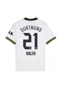 Fotbalové Dres Borussia Dortmund Donyell Malen #21 Třetí Oblečení 2024-25 Krátký Rukáv